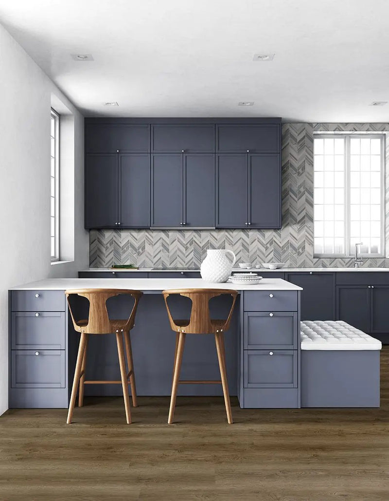 Ashton Bergen Hills Semi Gloss Flush Stair Nose End Cap Wood Look Lvt Moldings 2.75x0.75 in a finished room