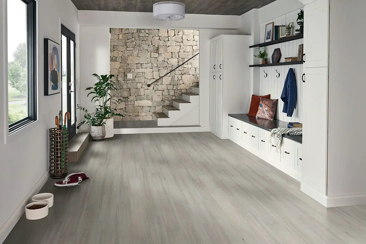 Prescott Brianka Matte Lvt Planks 7x48 in a finished room