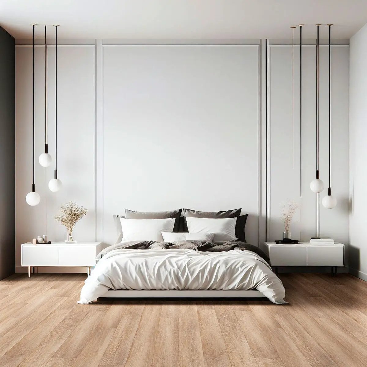 Andover Briar Haven Semi Gloss T Molding Wood Look Lvt Moldings 1.77x0.28 in a finished room