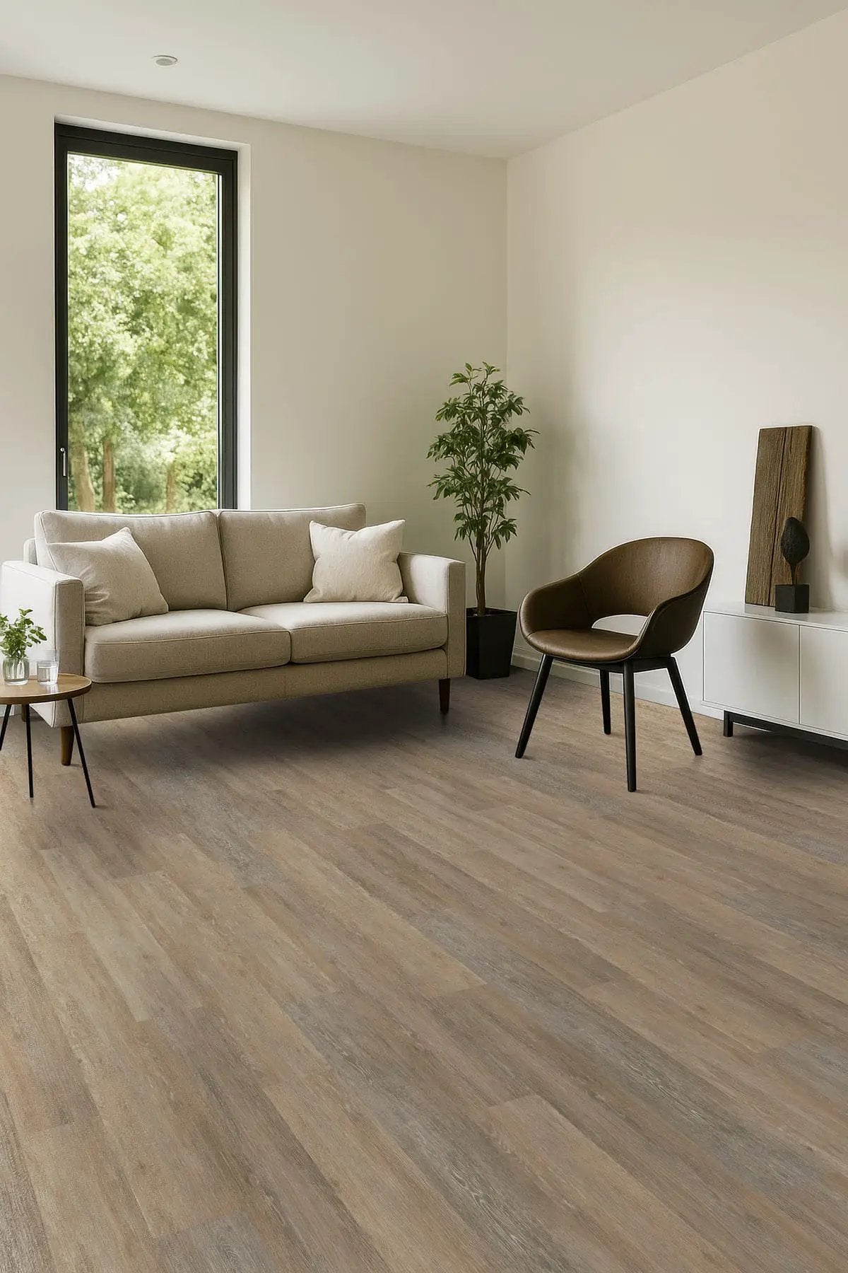 Cyrus 2.0 Dulles Tails Semi Gloss Overlap Stair Nose Wood Look Lvt Moldings 2.23x1.03 in a finished room