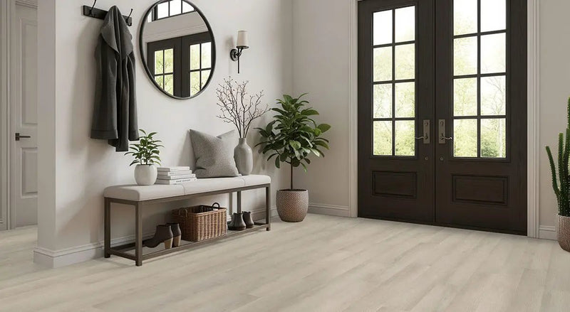 Cyrus 2.0 Honeybella Oak Semi Gloss Wood Look Lvt Moldings 1.77x0.28 in a finished room
