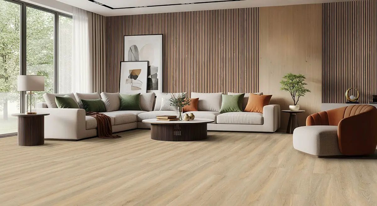 Laurel Reserve Honey Hollow Matte Wood Look Lvt Planks 9x48 by MSI Surfaces