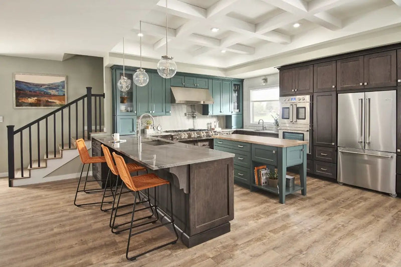 Cyrus Ryder Matte Wood Look Lvt Planks 7x48 in a finished room