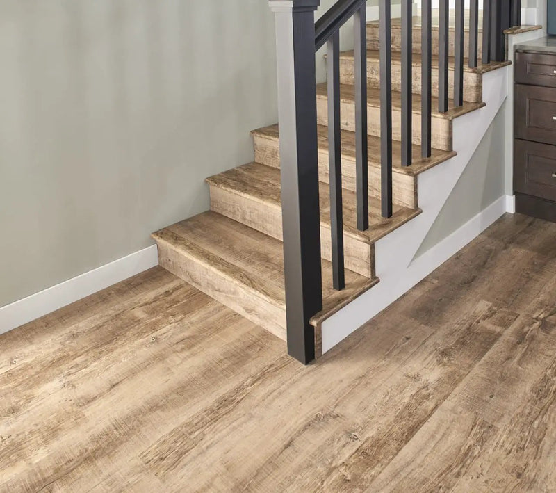 Cyrus Ryder Semi Gloss Wood Look Lvt Moldings 1.77x0.28 in a finished room