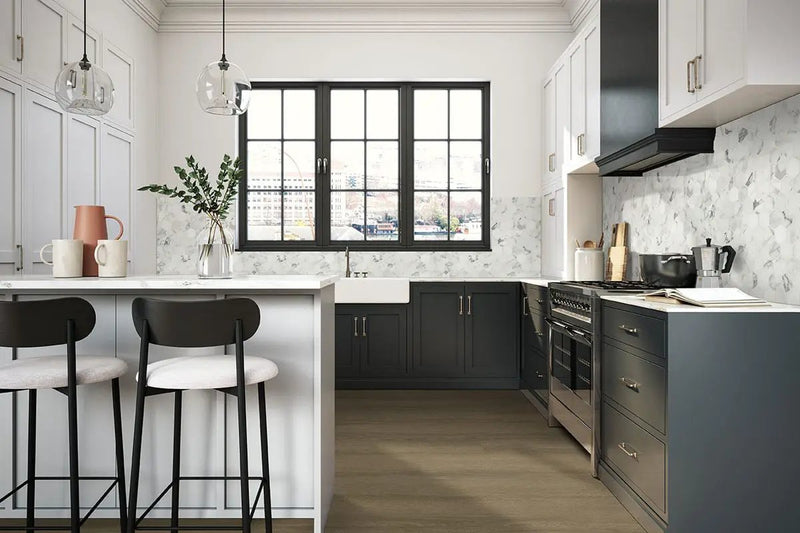 Ashton 2.0 Sunnyset Semi Gloss Wood Look Lvt Moldings 1.77x0.28 in a finished room