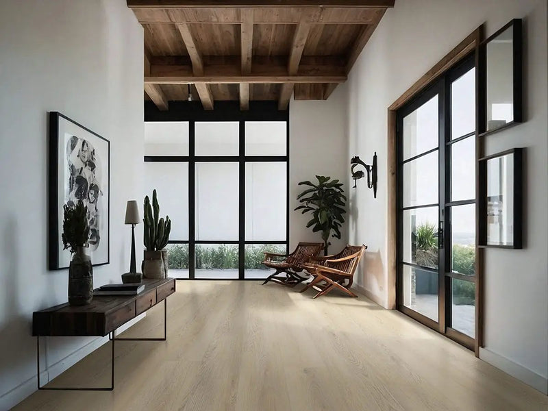 Xl Cyrus Austell Grove Matte Wood Look Lvt Planks 9x60 in a finished room