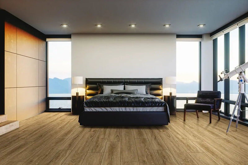 Xl Ashton Colston Park Matte Lvt Planks 9x60 in a finished room