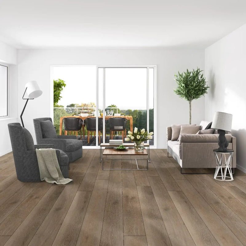 Xl Cyrus Cranton Matte Wood Look Lvt Planks 9x60 in a finished room