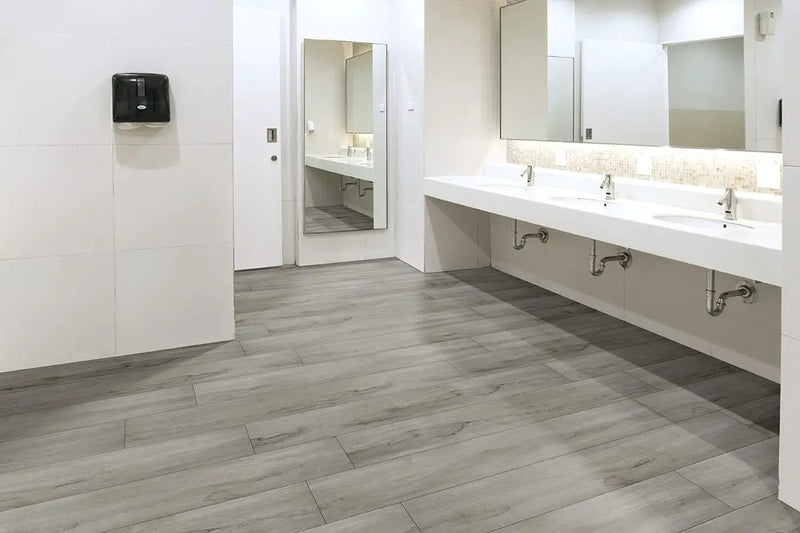 Xl Prescott Dunite Oak Matte Wood Look Lvt Planks 9x60 in a finished room