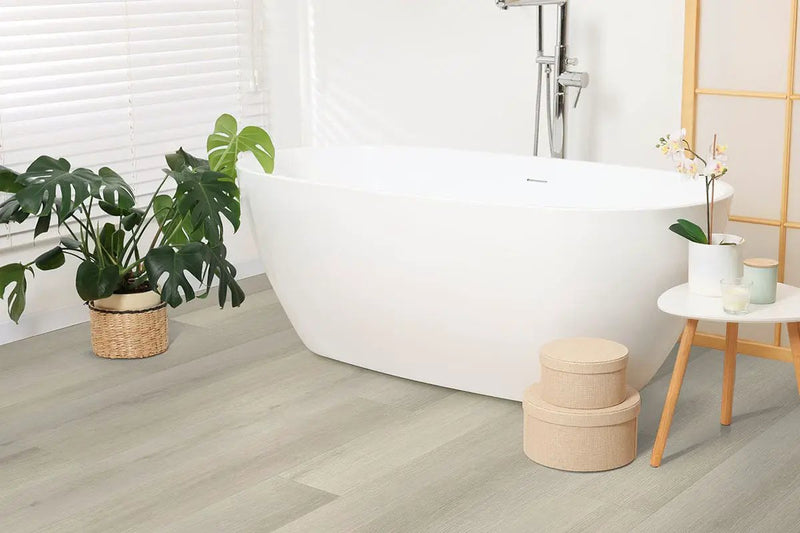 Xl Prescott Honeybella Oak Matte Wood Look Lvt Planks 9x60 in a finished room