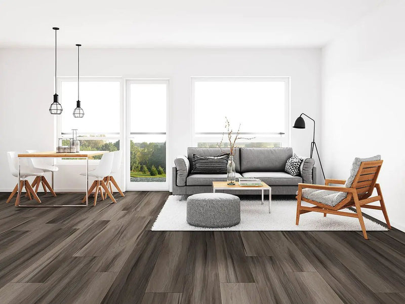 Xl Prescott Jenta Matte Wood Look Lvt Planks 9x60 in a finished room