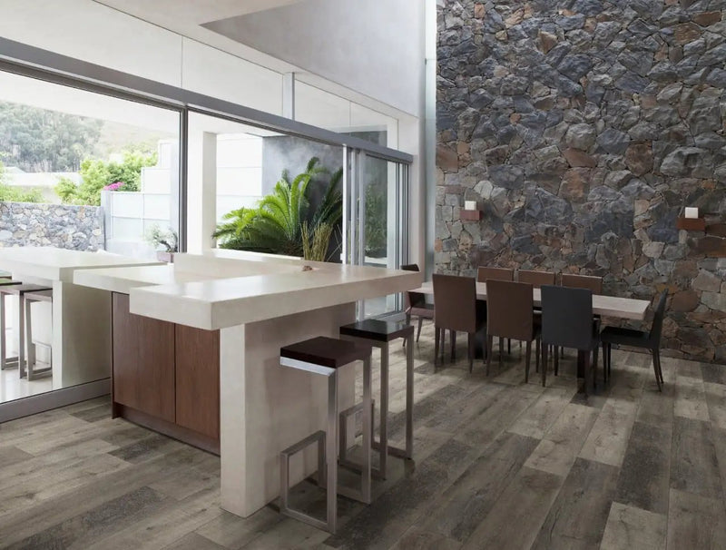 Xl Prescott Wolfeboro Matte Wood Look Lvt Planks 9x60 in a finished room