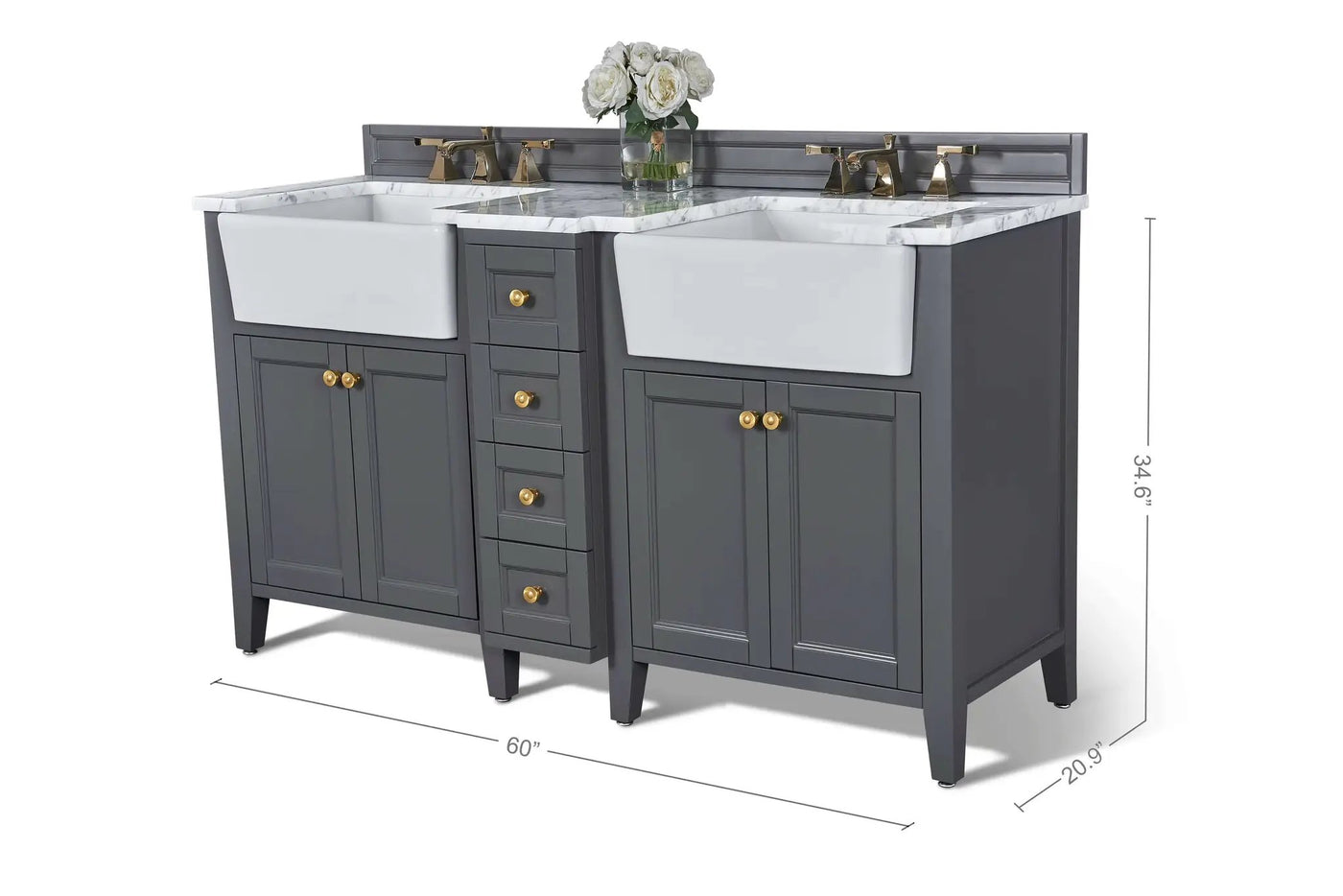 Adeline 60" Bath Vanity Set by Ancerre Designs