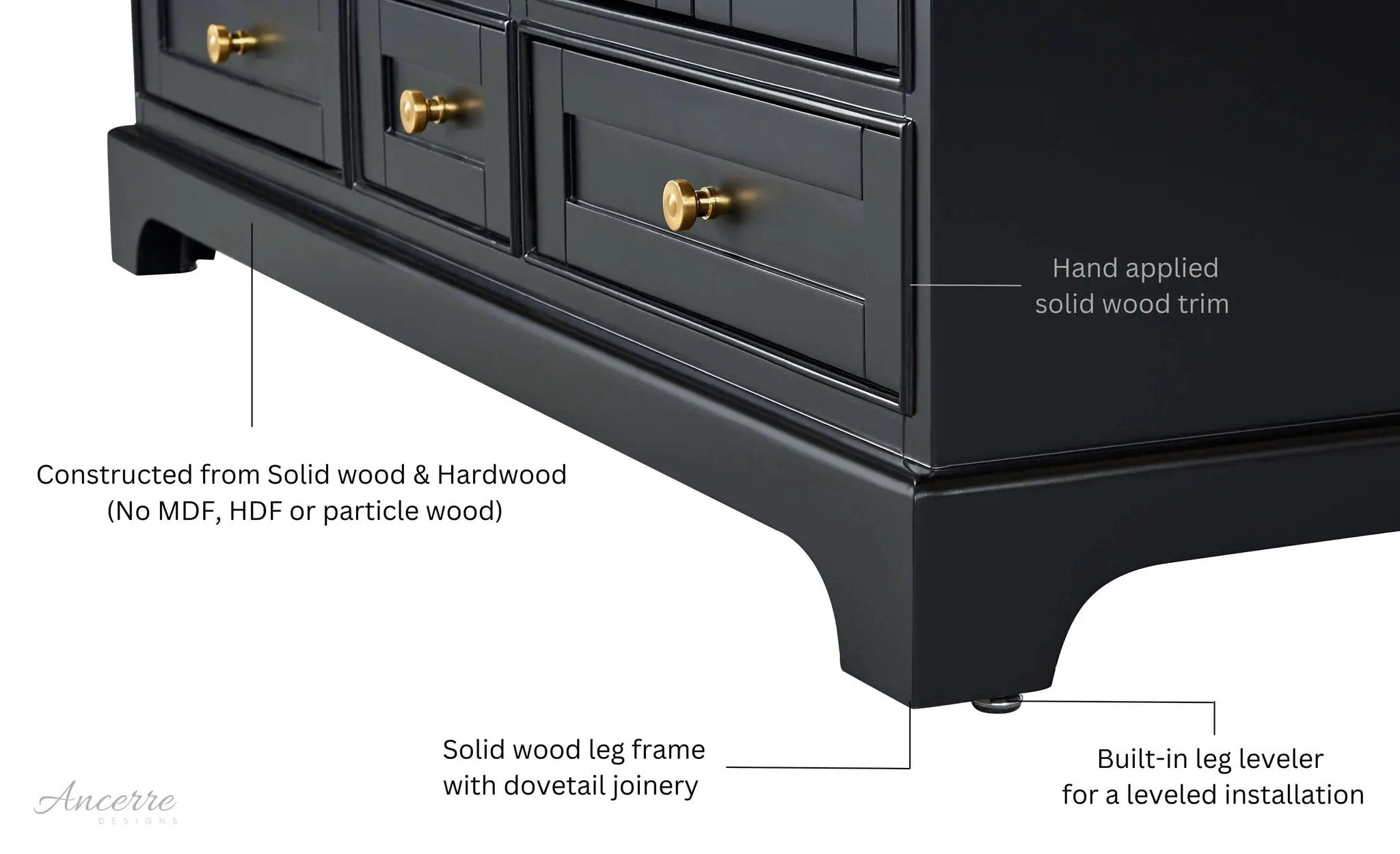 Audrey 72" Bath Vanity Set by Ancerre Designs