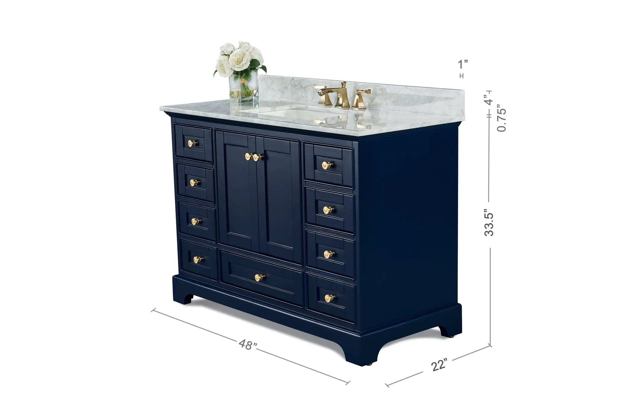 Audrey 48" Bath Vanity Set by Ancerre Designs