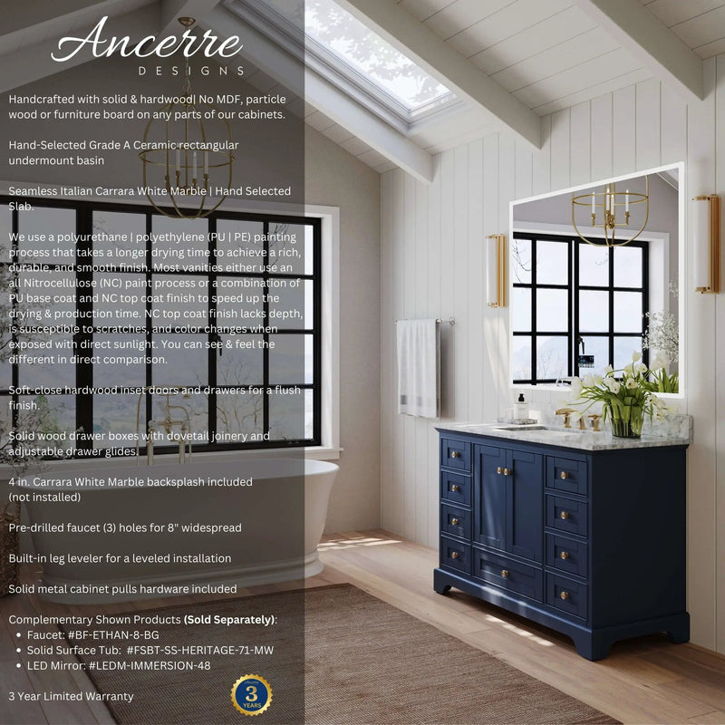 Audrey 48" Bath Vanity Set by Ancerre Designs