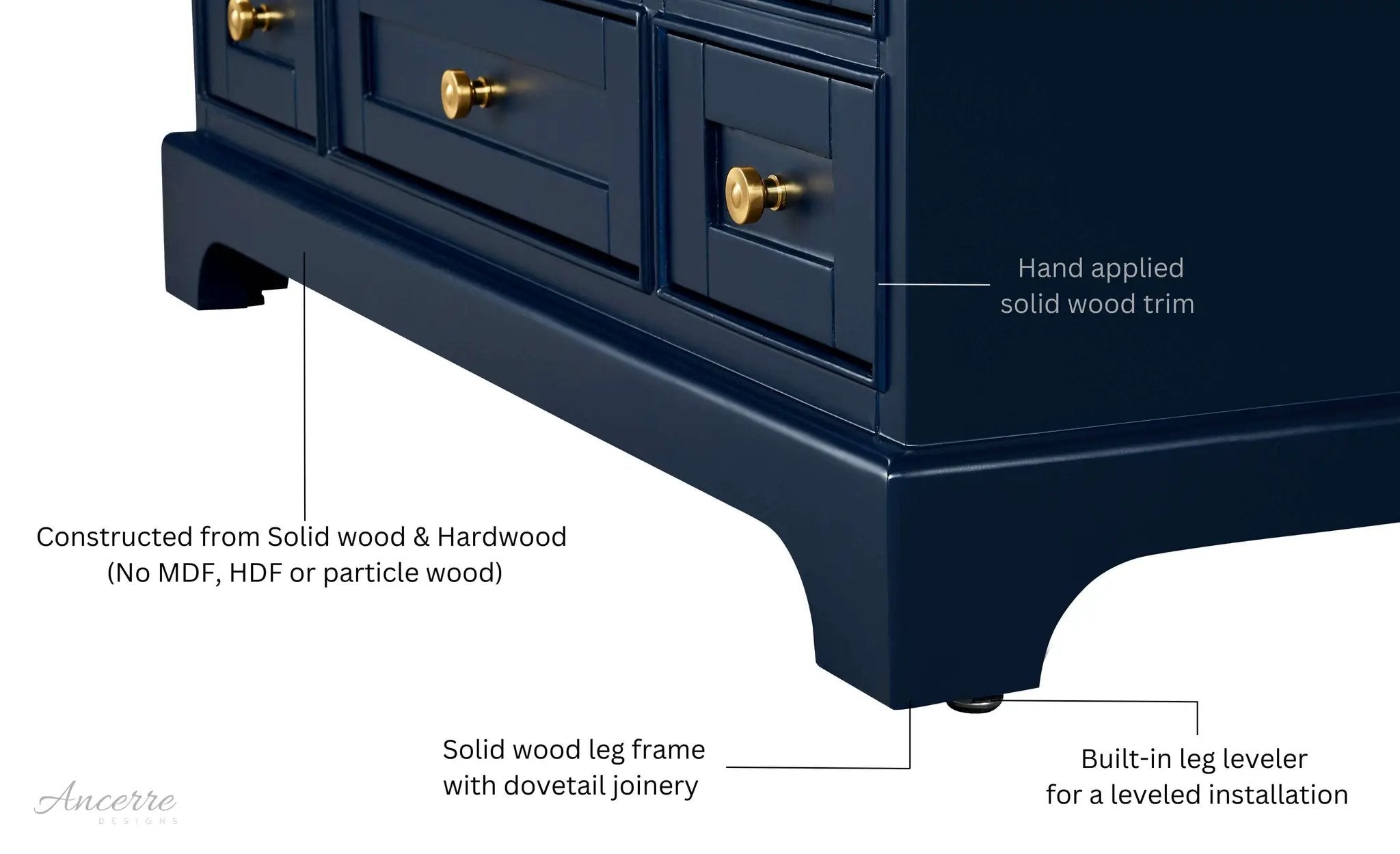 Audrey 48" Bath Vanity Set by Ancerre Designs
