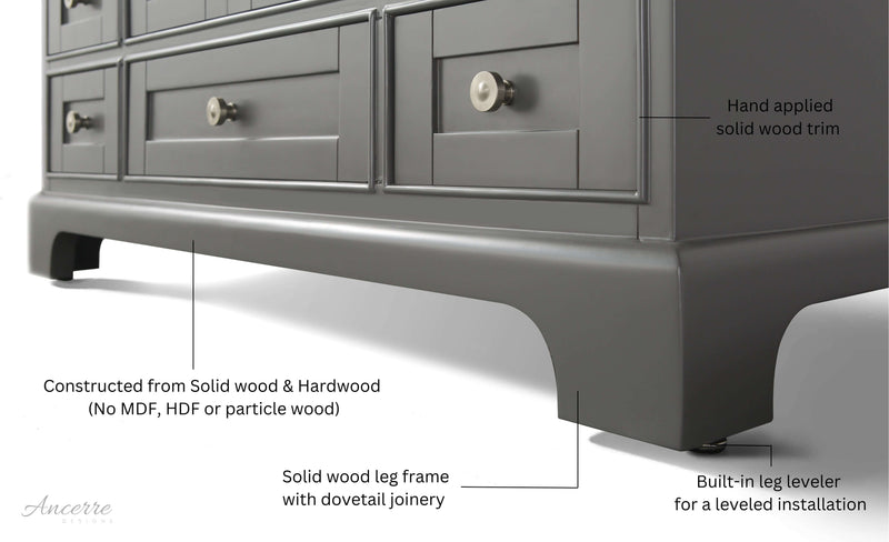 Audrey 72" Bath Vanity Set by Ancerre Designs