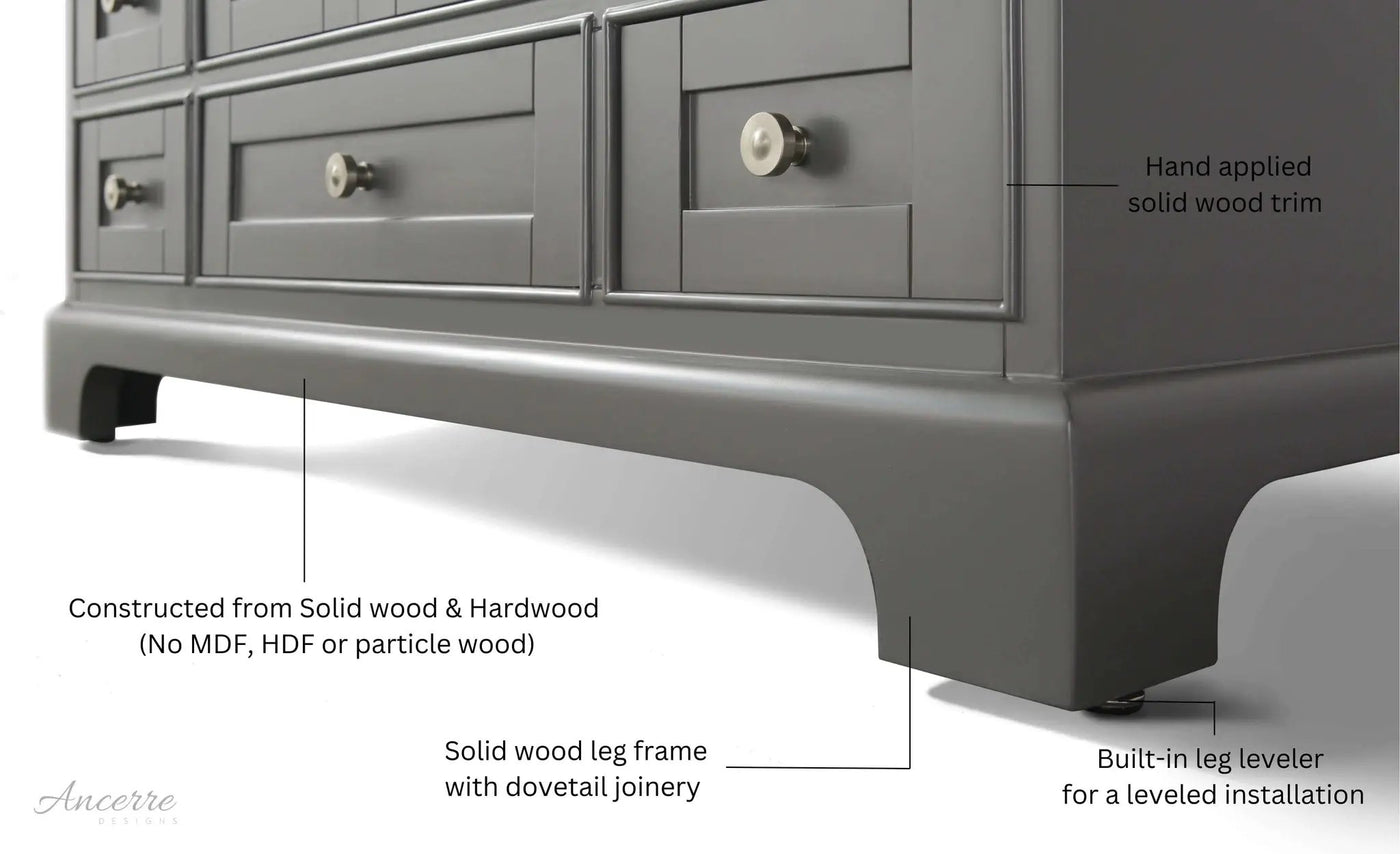 Audrey 60" Bath Vanity Set by Ancerre Designs