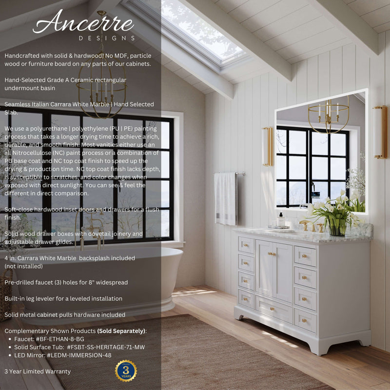Audrey 48" Bath Vanity Set by Ancerre Designs