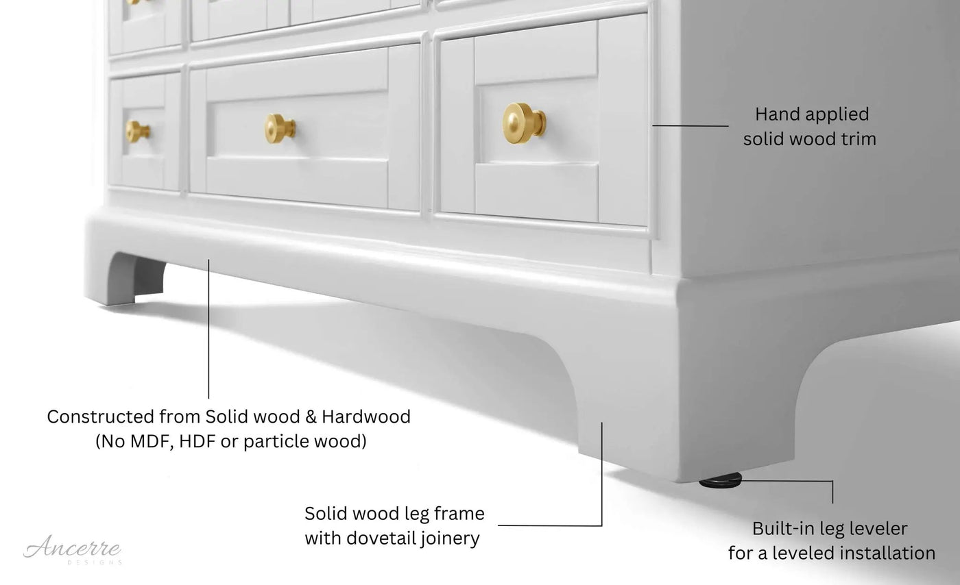 Audrey 72" Bath Vanity Set by Ancerre Designs