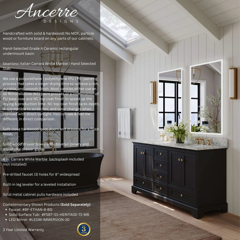 Audrey 48" Bath Vanity Set by Ancerre Designs