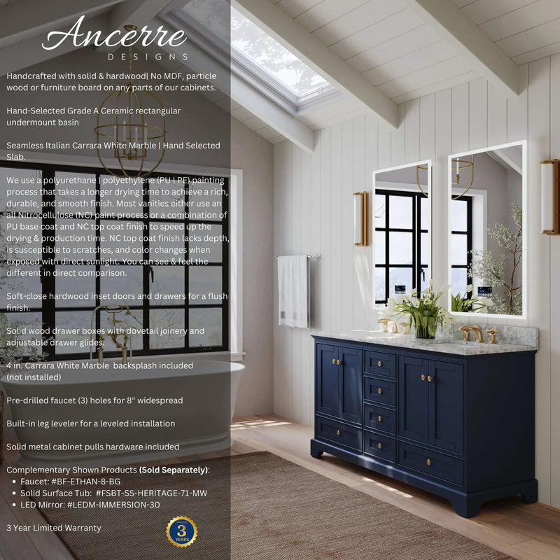 Audrey 48" Bath Vanity Set by Ancerre Designs