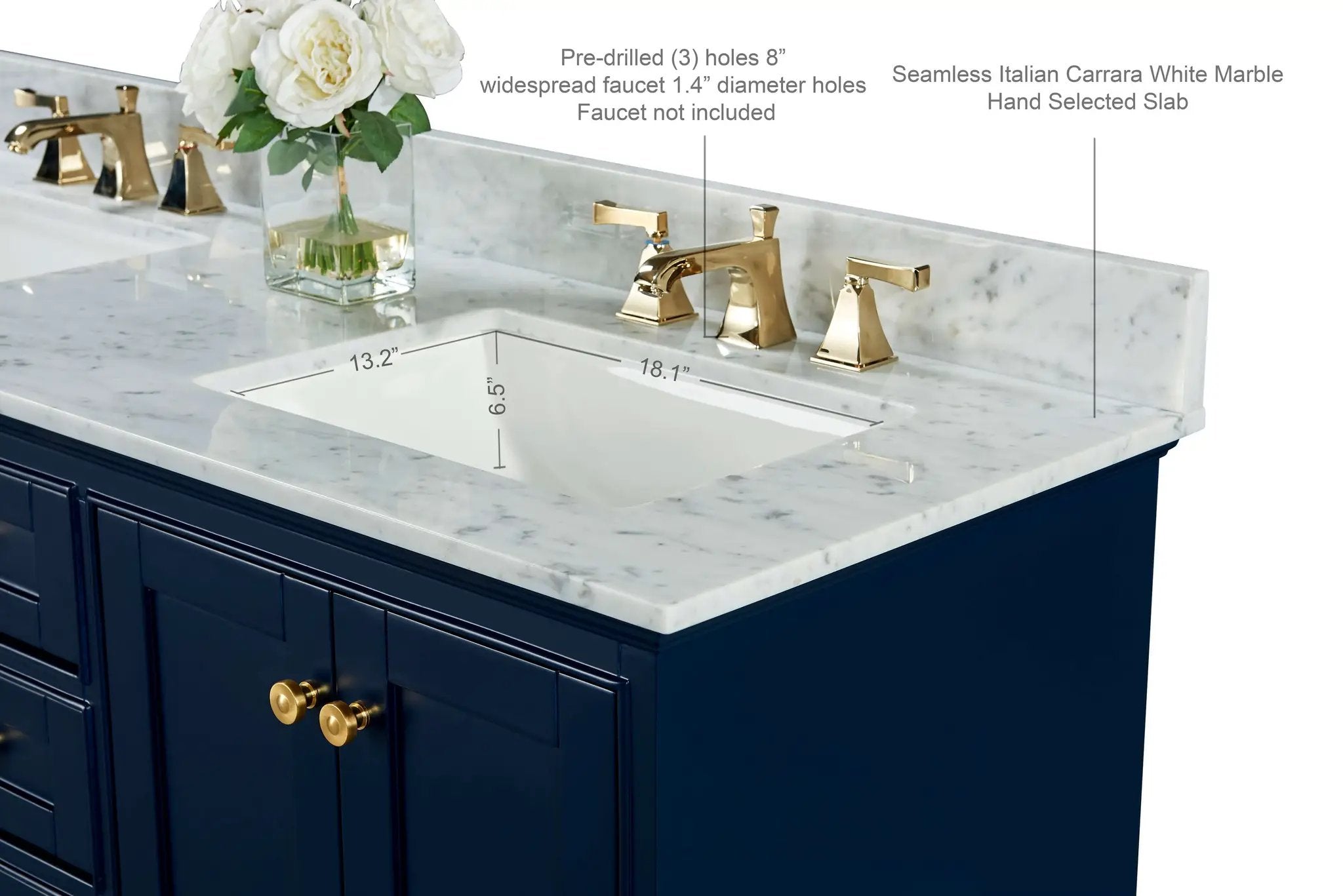 Audrey 60" Bath Vanity Set by Ancerre Designs