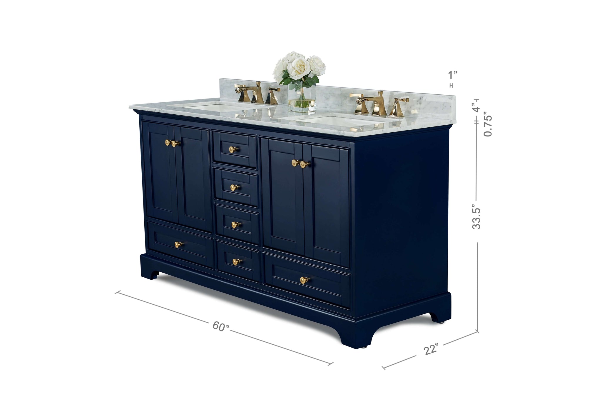 Audrey 48" Bath Vanity Set by Ancerre Designs