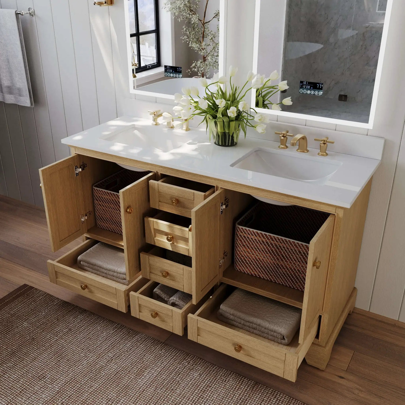 Audrey 60" Bath Vanity Set by Ancerre Designs
