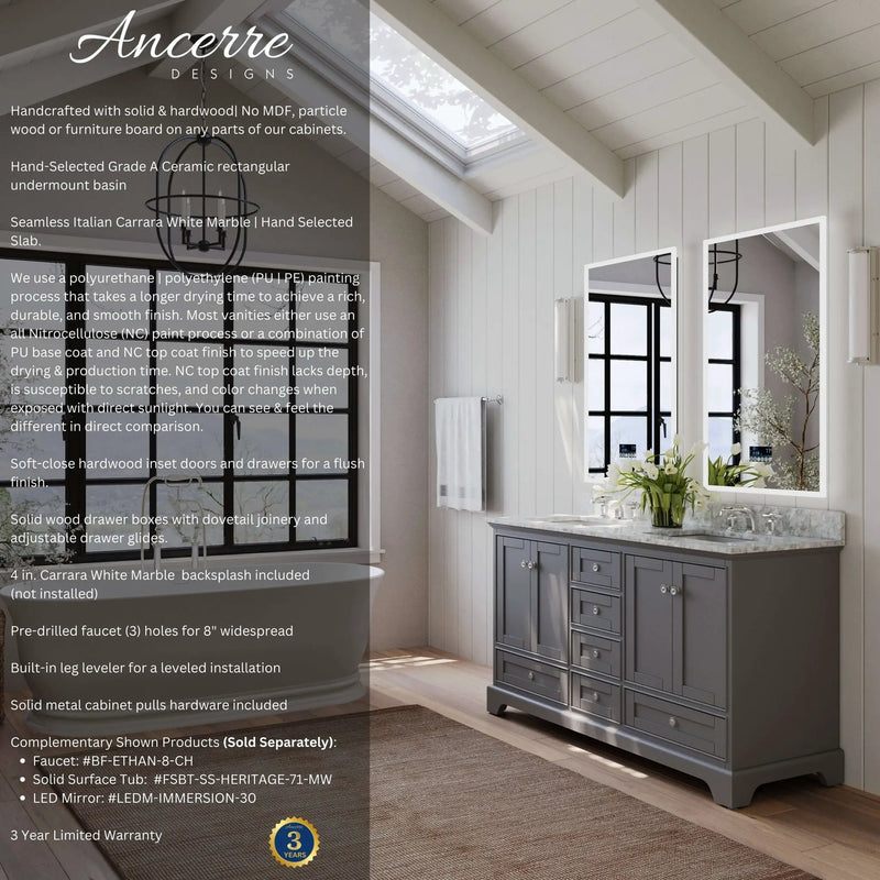 Audrey 48" Bath Vanity Set by Ancerre Designs