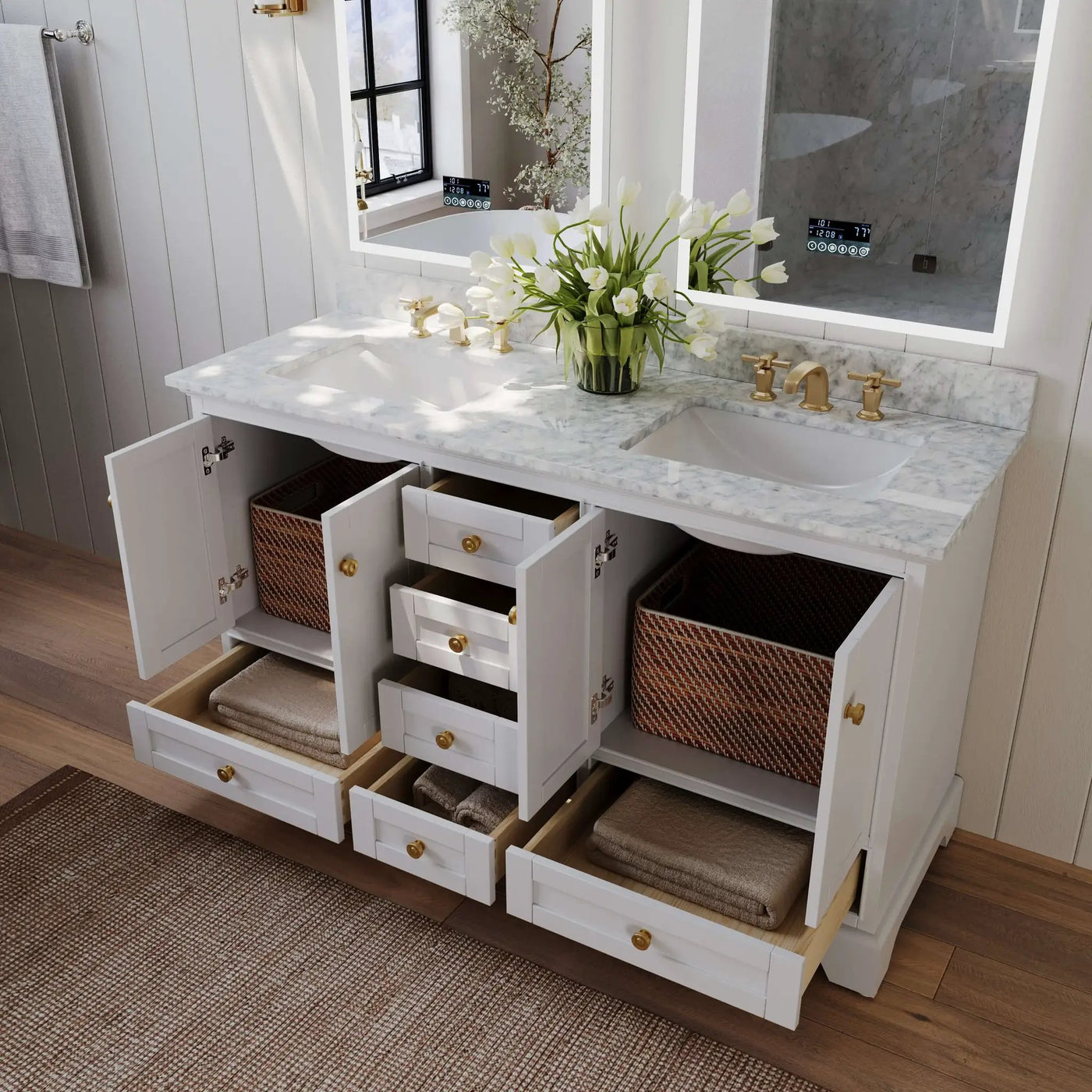Audrey 60" Bath Vanity Set by Ancerre Designs