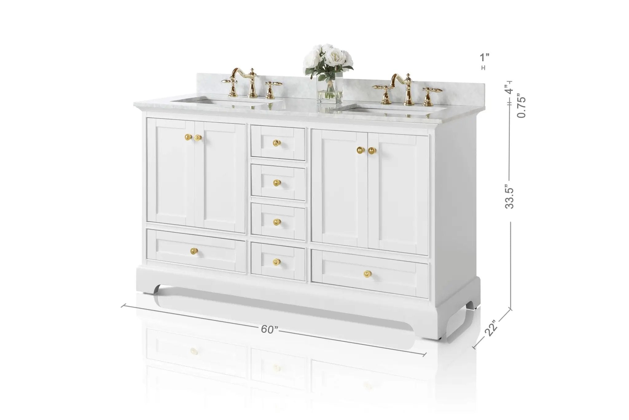 Audrey 48" Bath Vanity Set by Ancerre Designs