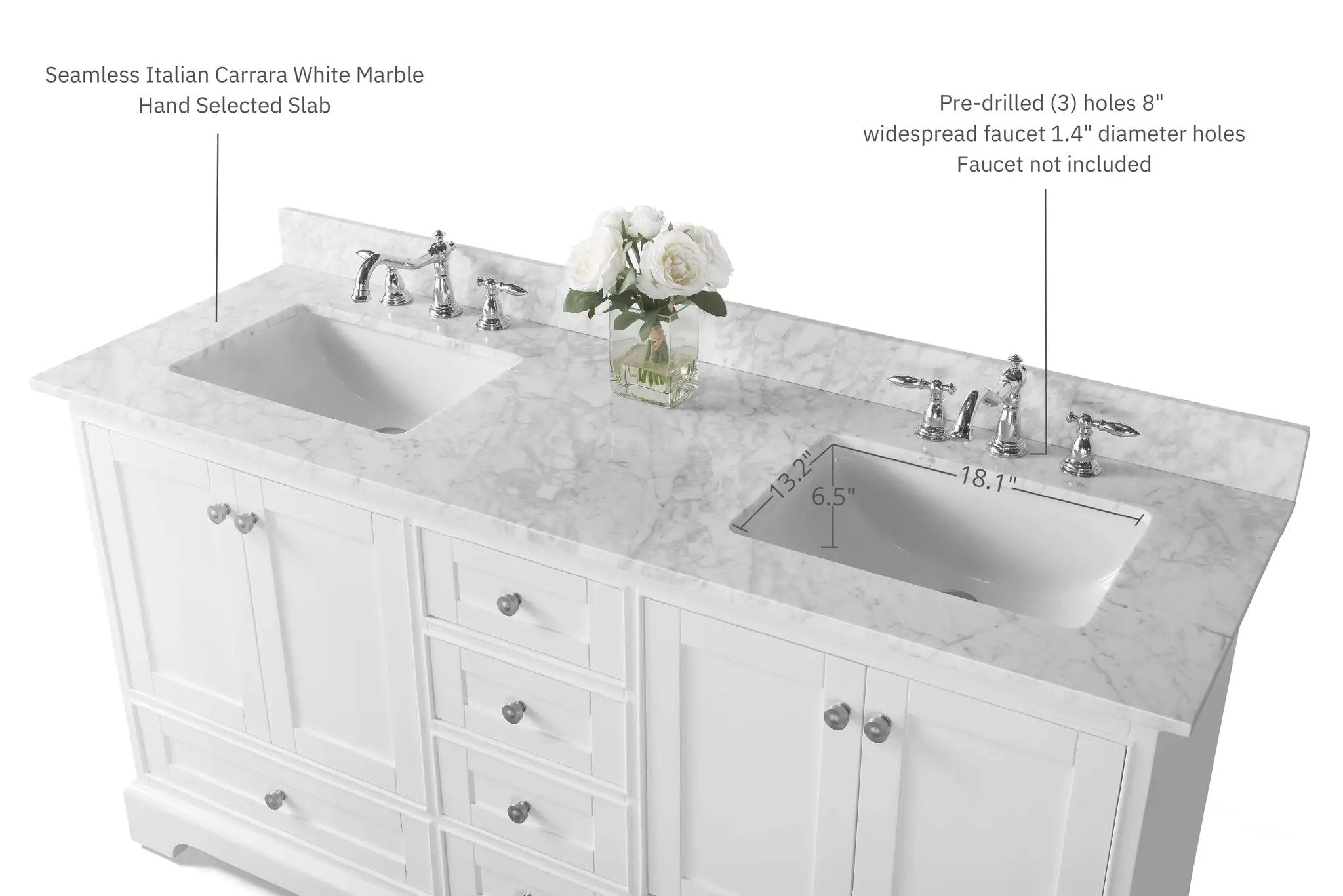 Audrey 48" Bath Vanity Set by Ancerre Designs