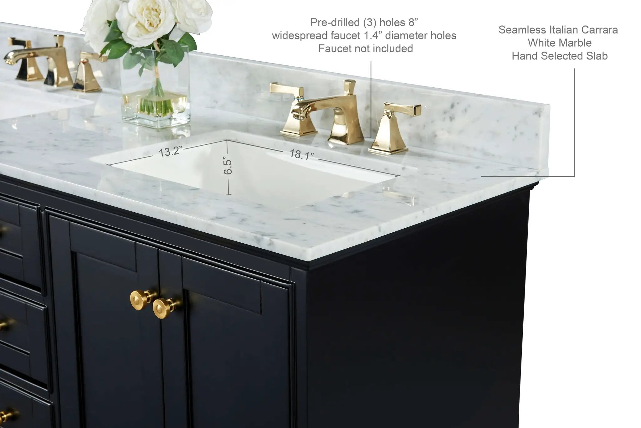 Audrey 48" Bath Vanity Set by Ancerre Designs