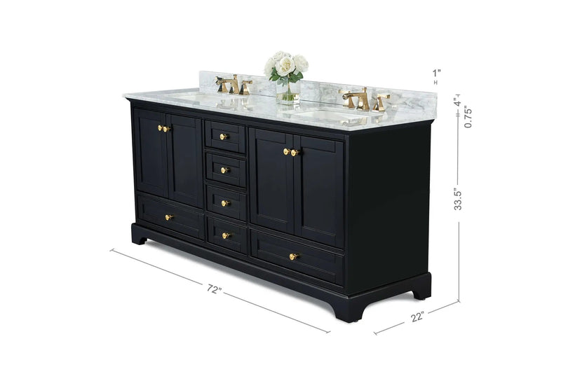 Audrey 72" Bath Vanity Set by Ancerre Designs