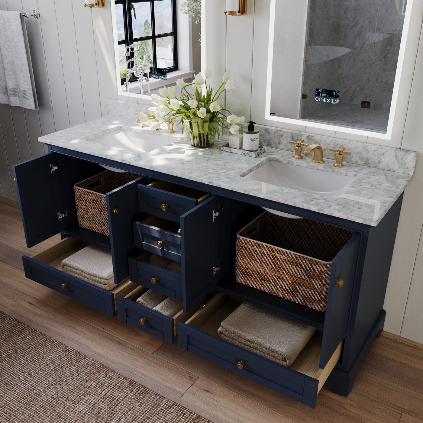 Audrey 66" Bath Vanity Set by Ancerre Designs