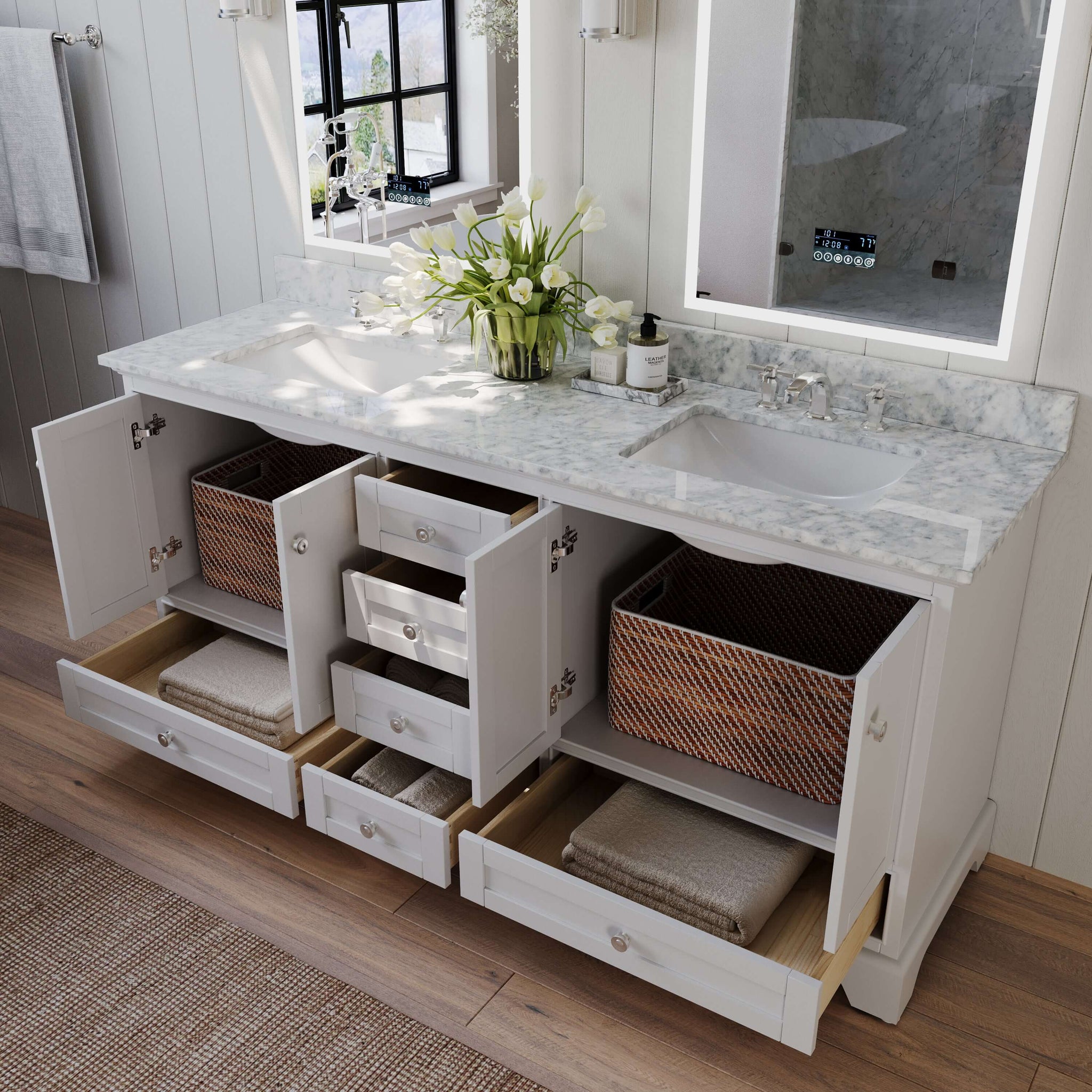 Audrey 72" Bath Vanity Set by Ancerre Designs