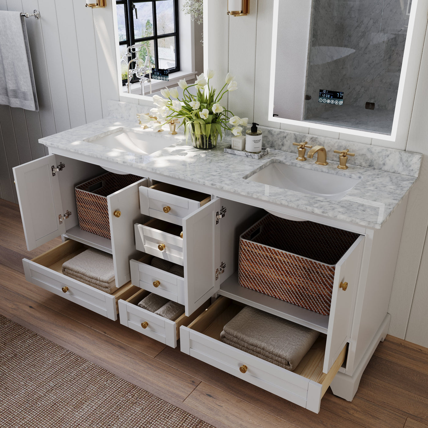 Audrey 66" Bath Vanity Set by Ancerre Designs