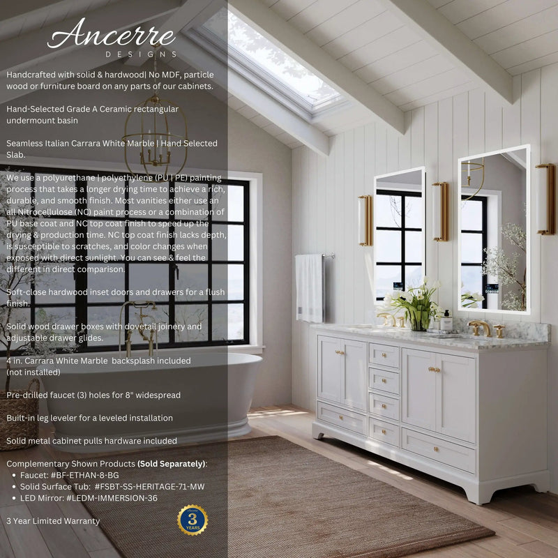 Audrey 48" Bath Vanity Set by Ancerre Designs