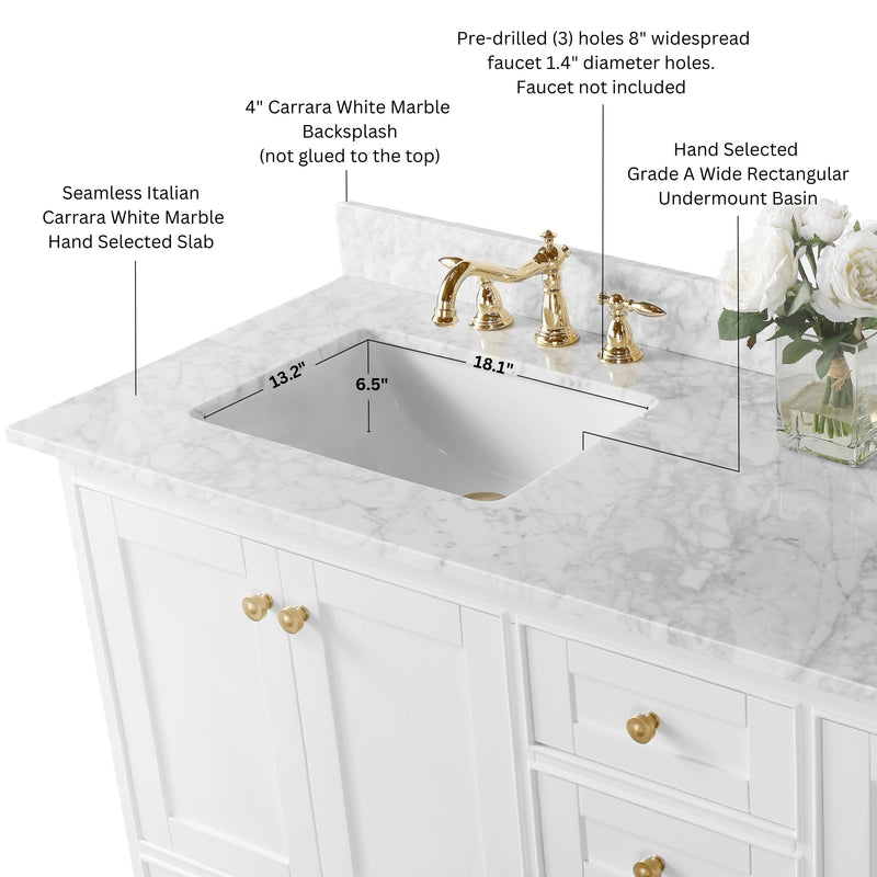Audrey 66" Bath Vanity Set by Ancerre Designs