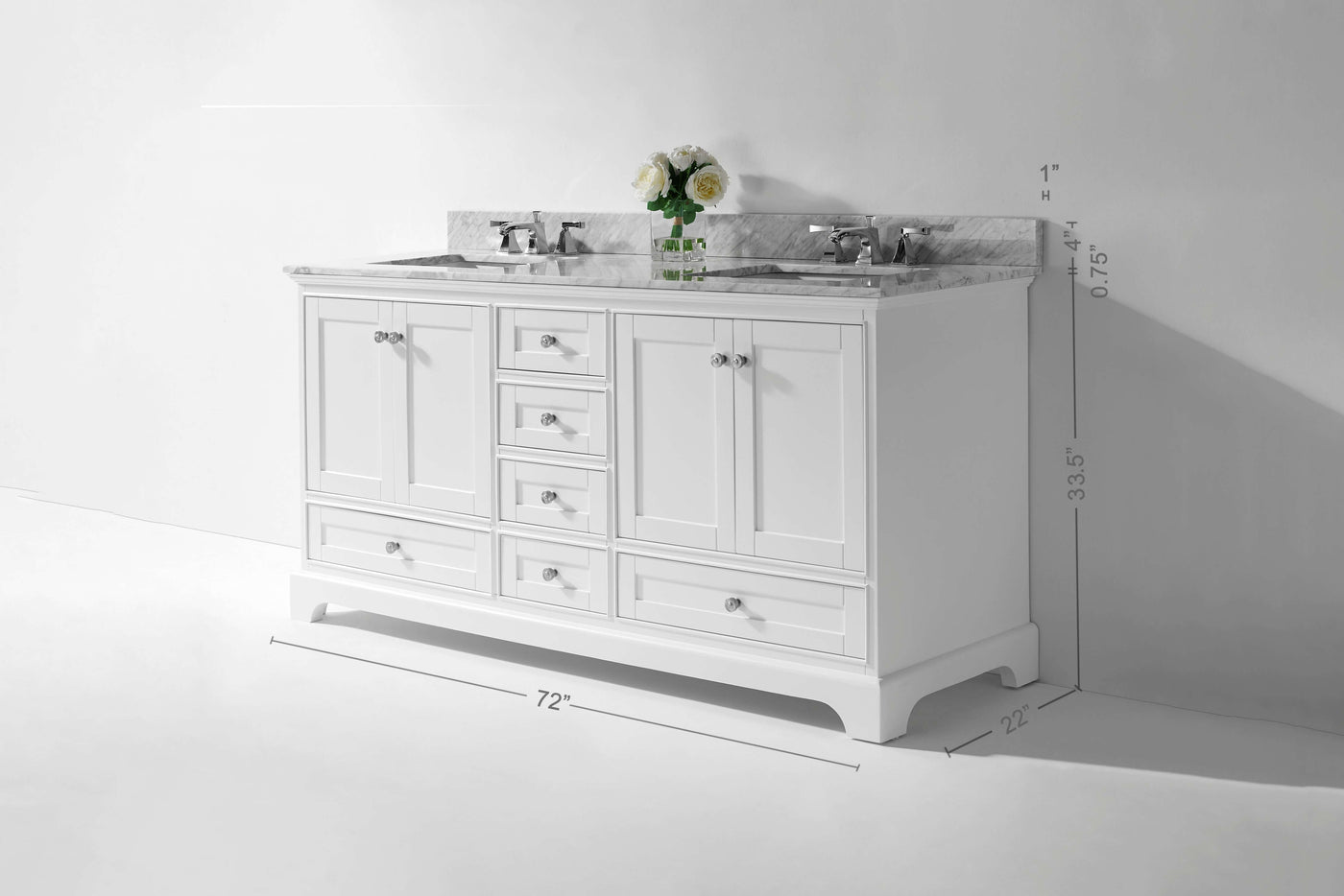 Audrey 72" Bath Vanity Set by Ancerre Designs