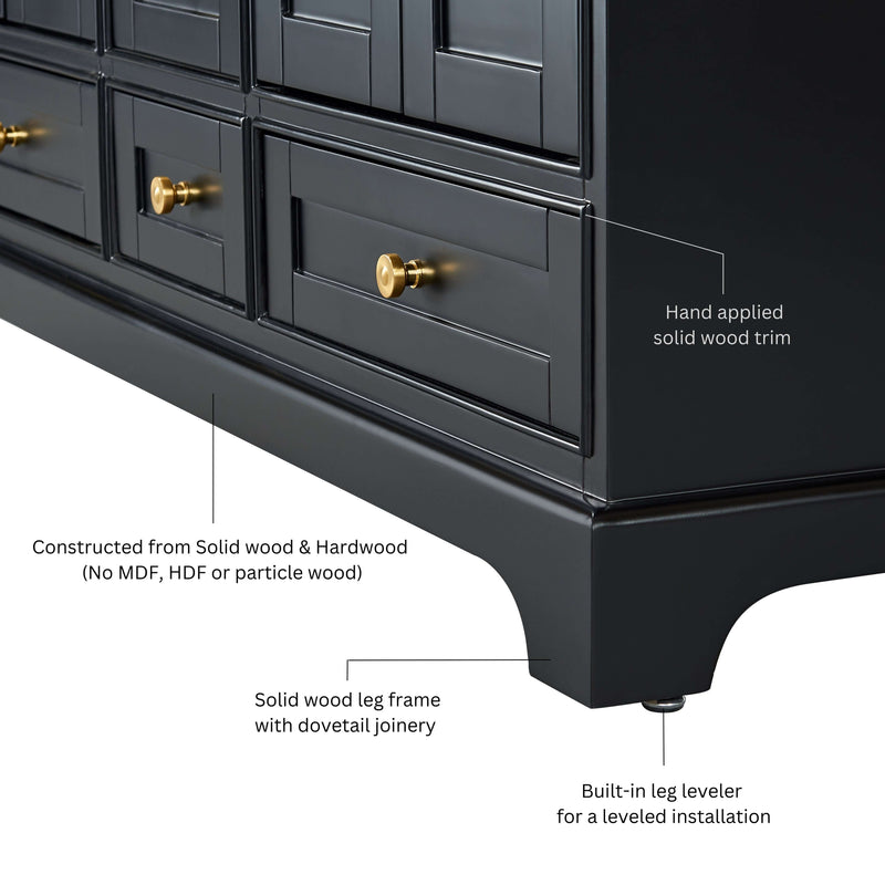 Audrey 84" Bath Vanity Set by Ancerre Designs