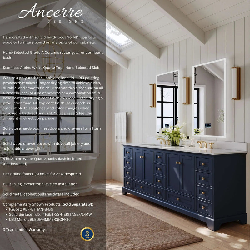 Audrey 48" Bath Vanity Set by Ancerre Designs