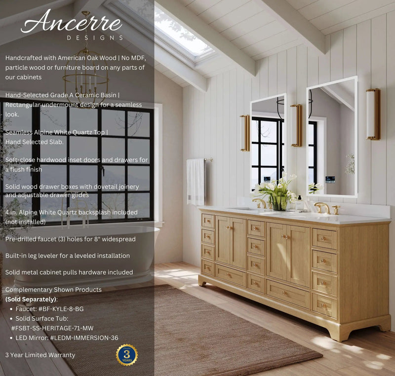 Audrey 48" Bath Vanity Set by Ancerre Designs