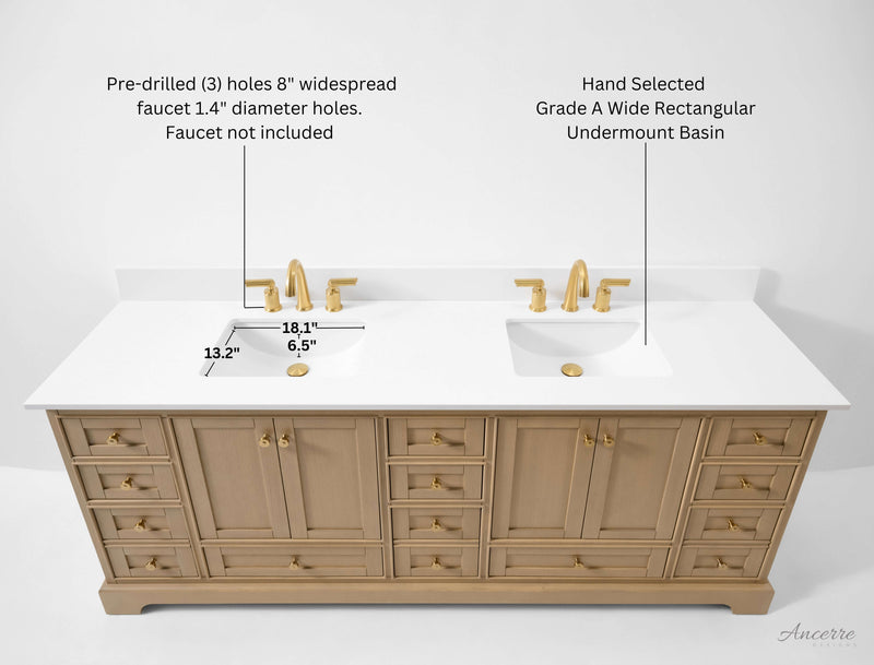 Audrey 48" Bath Vanity Set by Ancerre Designs