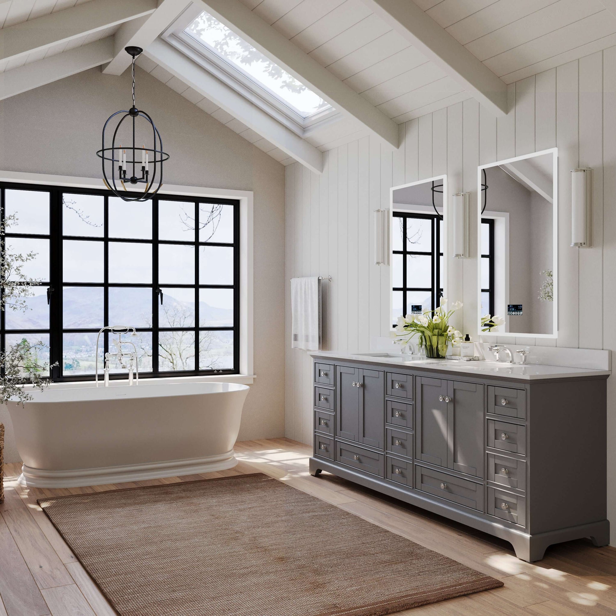 Audrey 84" Bath Vanity Set by Ancerre Designs