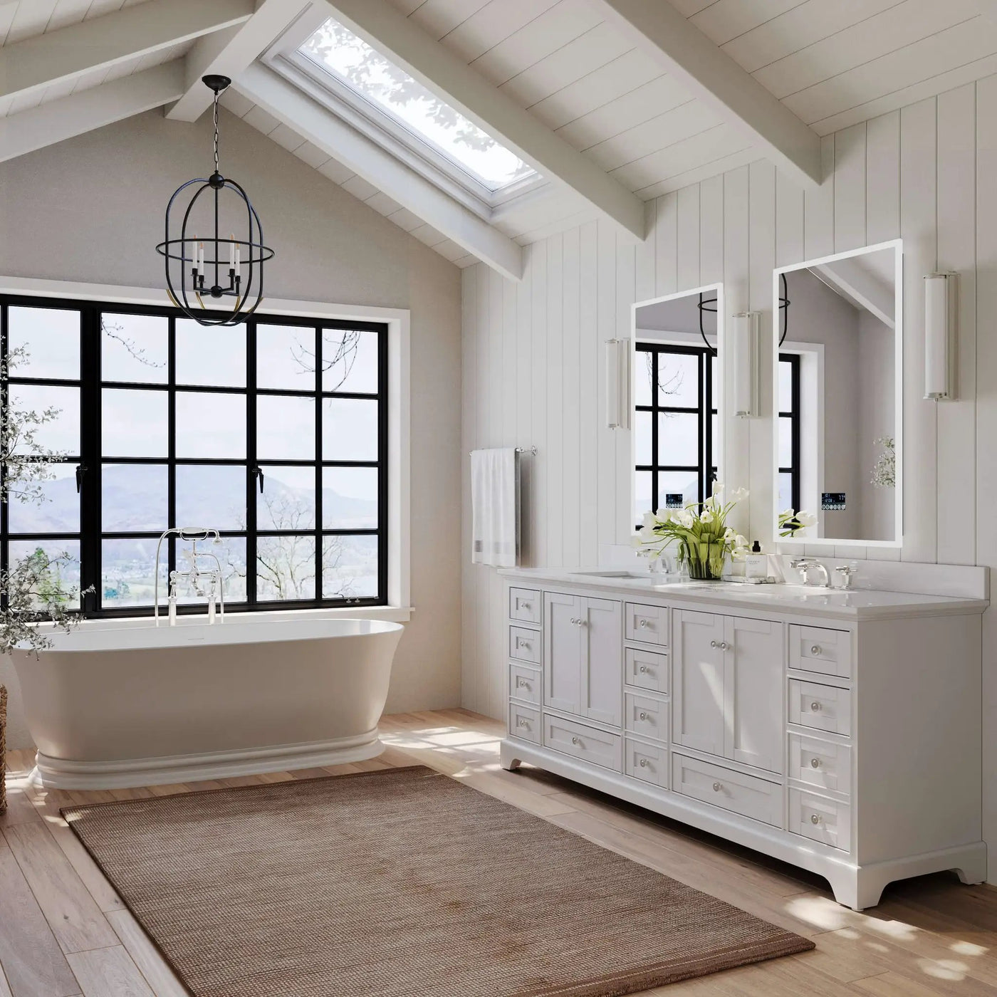 Audrey 84" Bath Vanity Set by Ancerre Designs