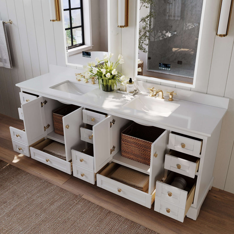 Audrey 84" Bath Vanity Set by Ancerre Designs