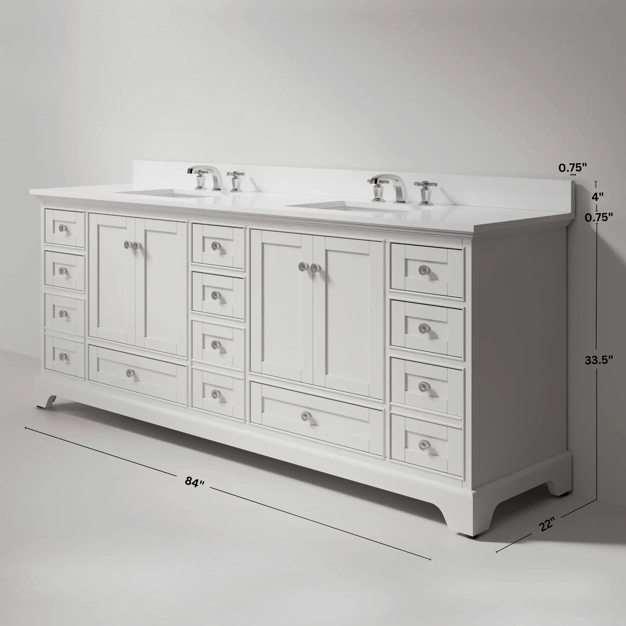 Audrey 48" Bath Vanity Set by Ancerre Designs